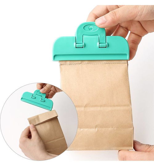 食品袋夾子封口夾 食物袋子零食日式大號塑料袋密封夾 食品封口夾