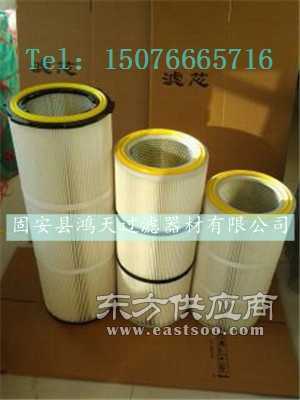 鐵蓋方盤法蘭粉塵回收濾筒快裝粉末回收濾筒圖片