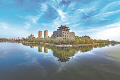 當(dāng)涂縣太平府古城墻。